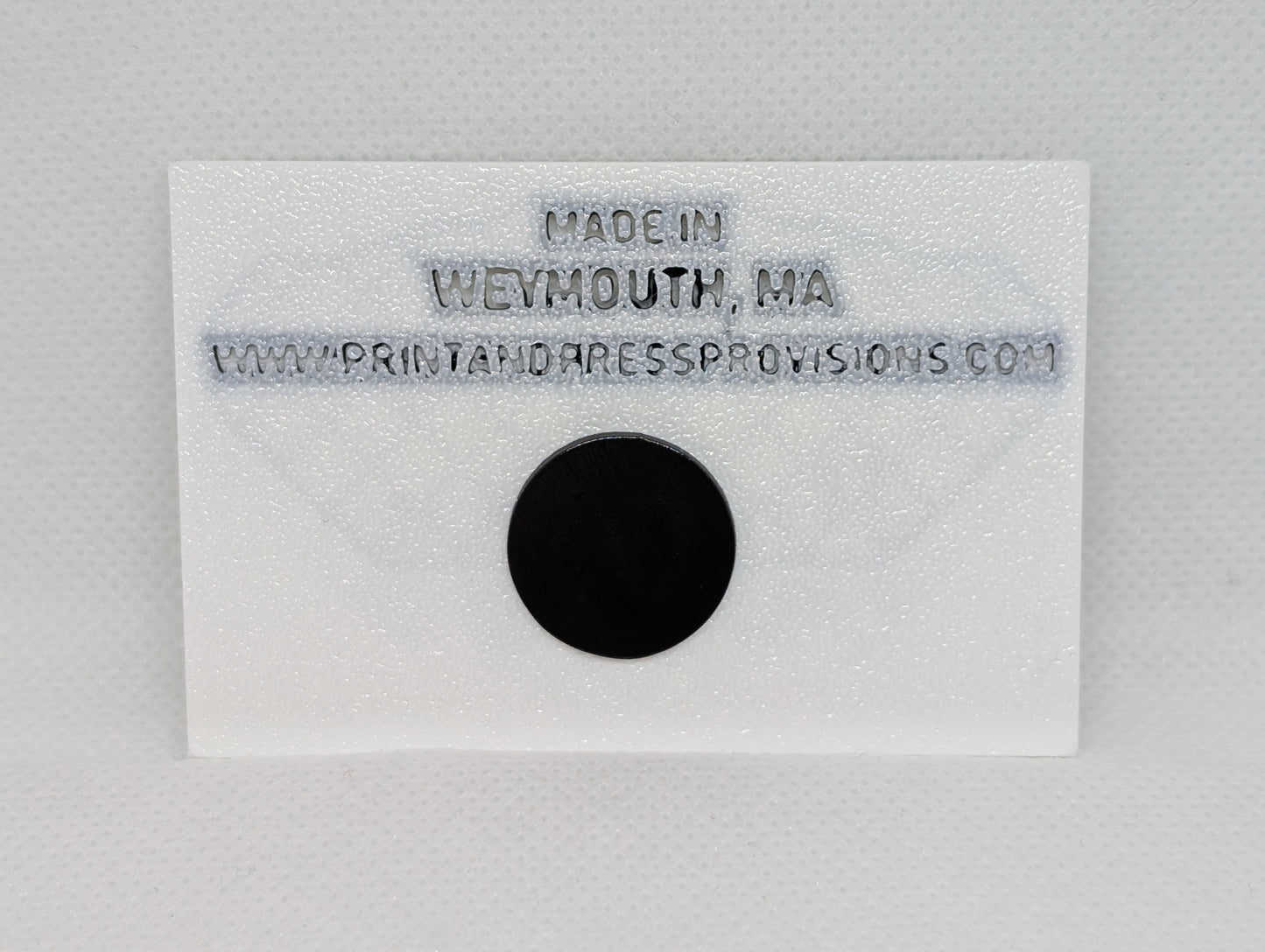 Boston Skyline Refrigerator Magnet - White & Black