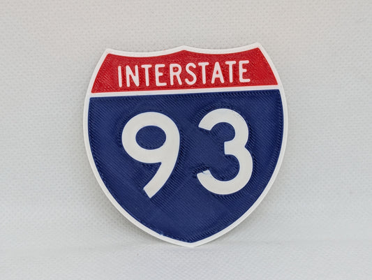 I-93 Refrigerator Magnet